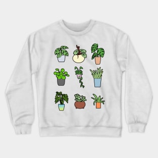 Urban jungle stickers color Crewneck Sweatshirt